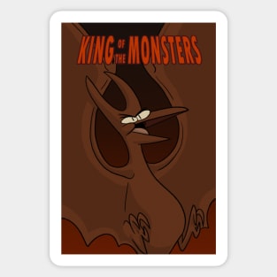 King of the Monsters - Fire in the sky! Sticker